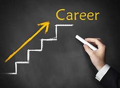 Hand drawing a career progression staircase on a chalkboard, symbolising growth and development in The Rural Enterprise Academy's career programme.