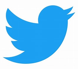 Blue Twitter logo icon featuring a white bird silhouette, linking to The Rural Enterprise Academy's official Twitter page.  